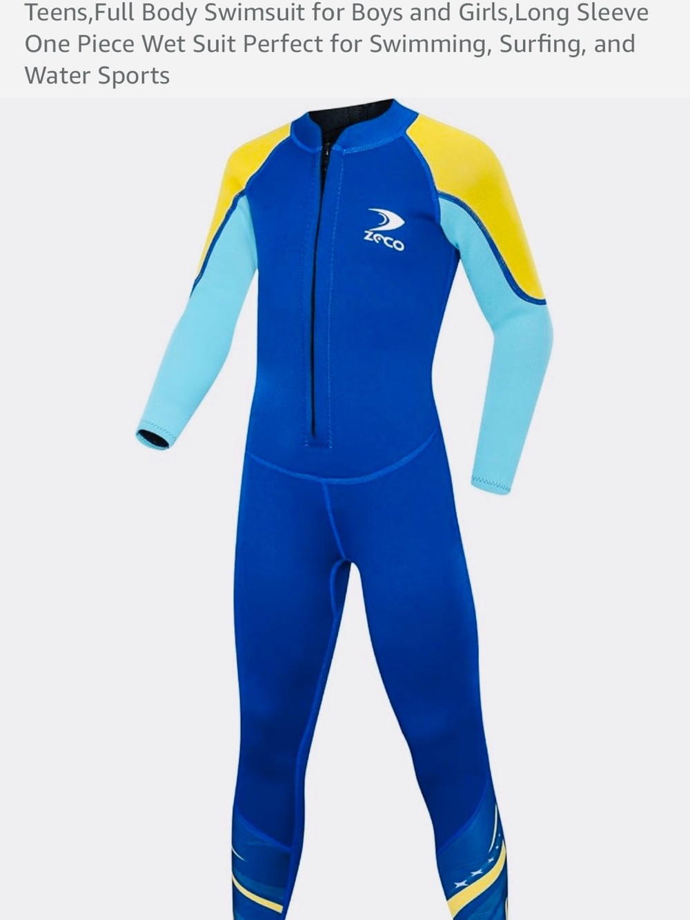 Kids WET SUIT (LIKE NEW)